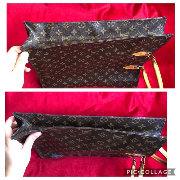 Authentic Louis Vuitton Hand Bag Sac Plat - Picture 4 of 8